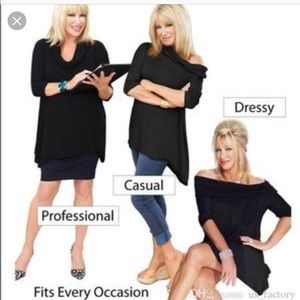 Suzanne Somers 3 Way Poncho